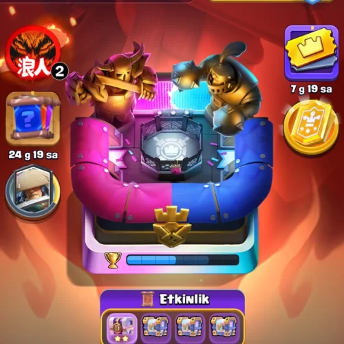  9 YILLIK HESAP 12700 kupa 6k elmas 400k gold
